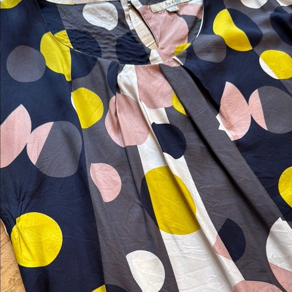 Boden Multicolor Geometric Blouse - Picture 3 of 10